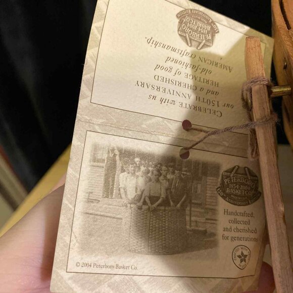 Peterboro Proctor and Gambel Ivory Soap Commemorative Basket 125 Year Anniversar - Picture 8 of 8